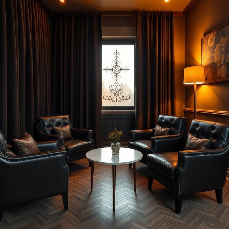 Interior sobru al biroului de consultanță ConsultNova